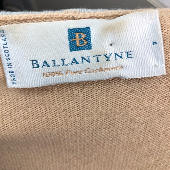 Ballantyne Cashmere Cardigan Sweater Size 4 Scotland Women’s - Picture 3 of 7